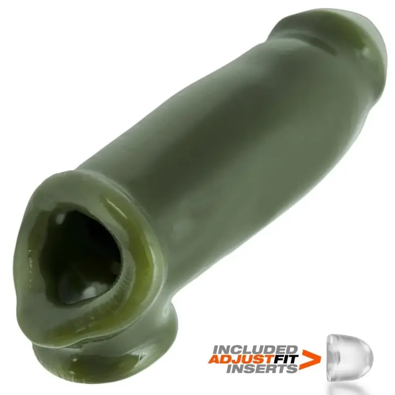 Hulk the hugest thickest monster adjustfit rubbery cocksheath