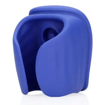 Loveline Vibrating Pulse Wave Stroker, 10 modes | Dark-Ink