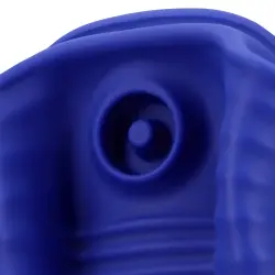 Vibrating and pulse wave stroker