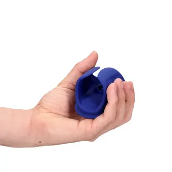 Loveline Vibrating Pulse Wave Stroker, 10 modes | Dark-Ink