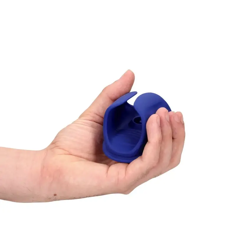 Loveline Vibrating Pulse Wave Stroker, 10 modes | Dark-Ink