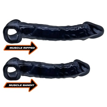 Muscle bandit slimmer-fit muscle adjustfit rubbery cocksheath