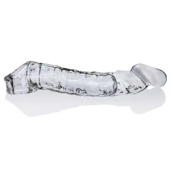 Gaine pénis Oxballs Muscle Ripped, silicone, nervuré | Dark-Ink