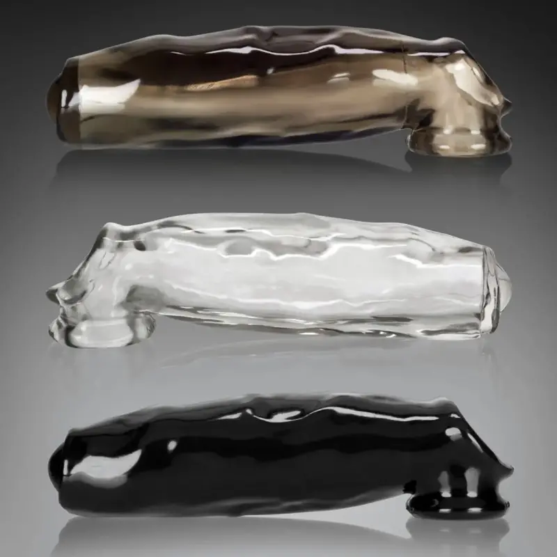 Miguel veiny uncut thik adjustfit rubbery cocksheath