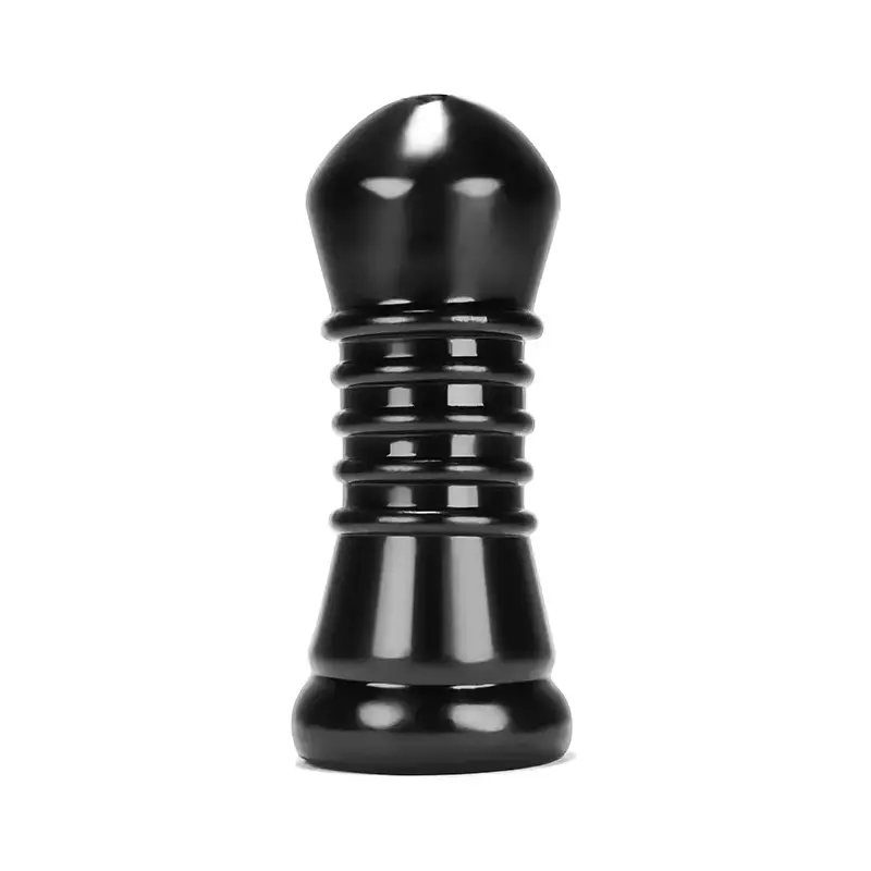 Masturbateur Oxballs Jerk, grip haltère, rainuré | Dark-Ink