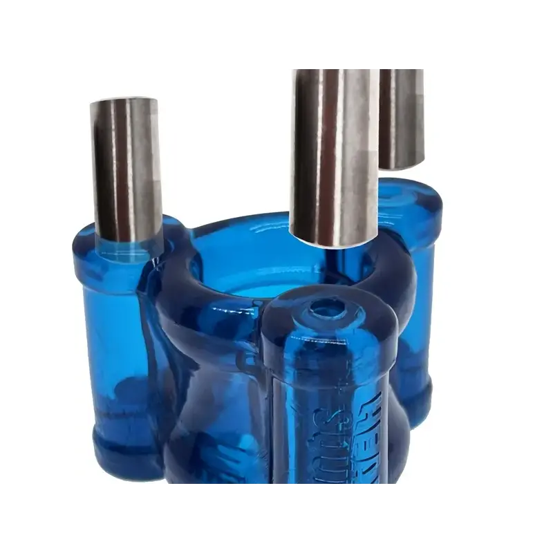 Oxballs Heavy Squeeze Hodenstrecker, 3 Stahlgewichte | Dark-Ink