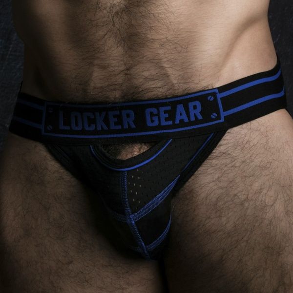 Jockstrap Front Opening Blau 19973