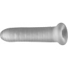 Fat Boy Micro Ribbed Sheath 7.5" Clear 21003 1