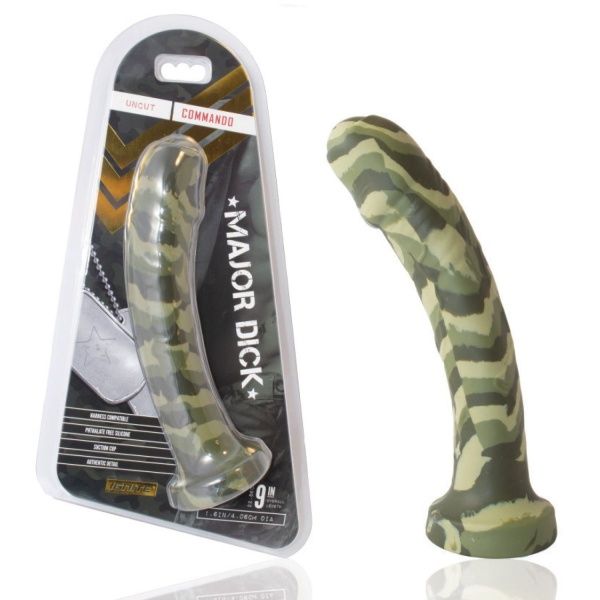 Consolador Major Dick Commando camo plug 21103