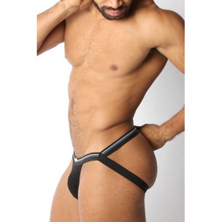 Jockstrap Tight End Swimmer Noir 21988