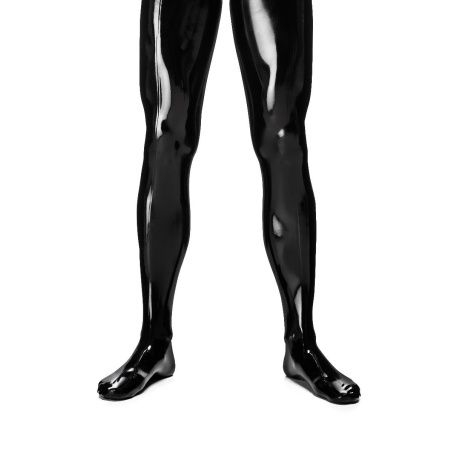 Collants Caoutchouc Noir 22275
