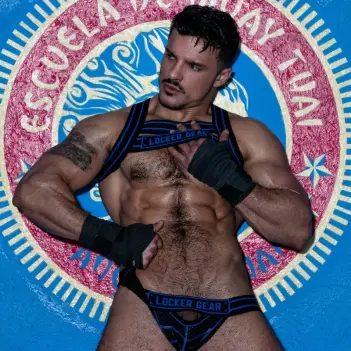 Locker Gear Grab Him Harness, panel 3D y c-ring integrado | Dark-Ink