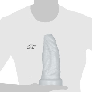 Ogre Silver Soft S-M dildo 22752