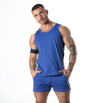 Locker Gear Sport mesh stripe tanktop