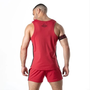 Locker Gear Sport mesh stripe tanktop