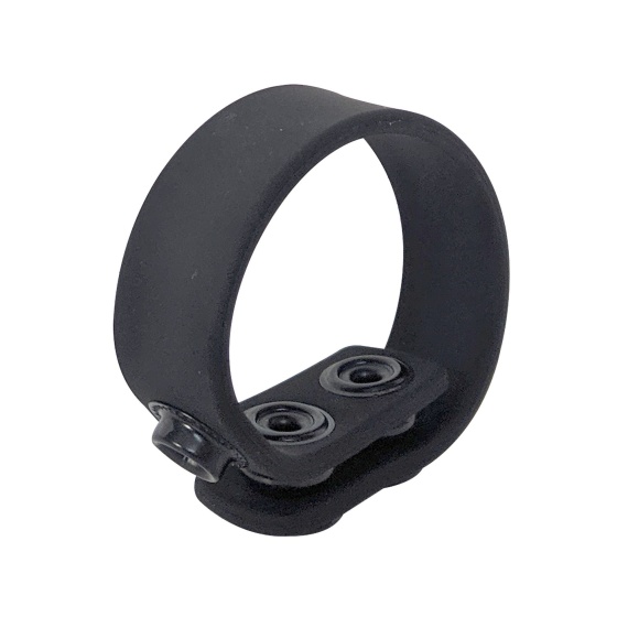 Brutus 3 Snaps Silicone Cock Strap 23486