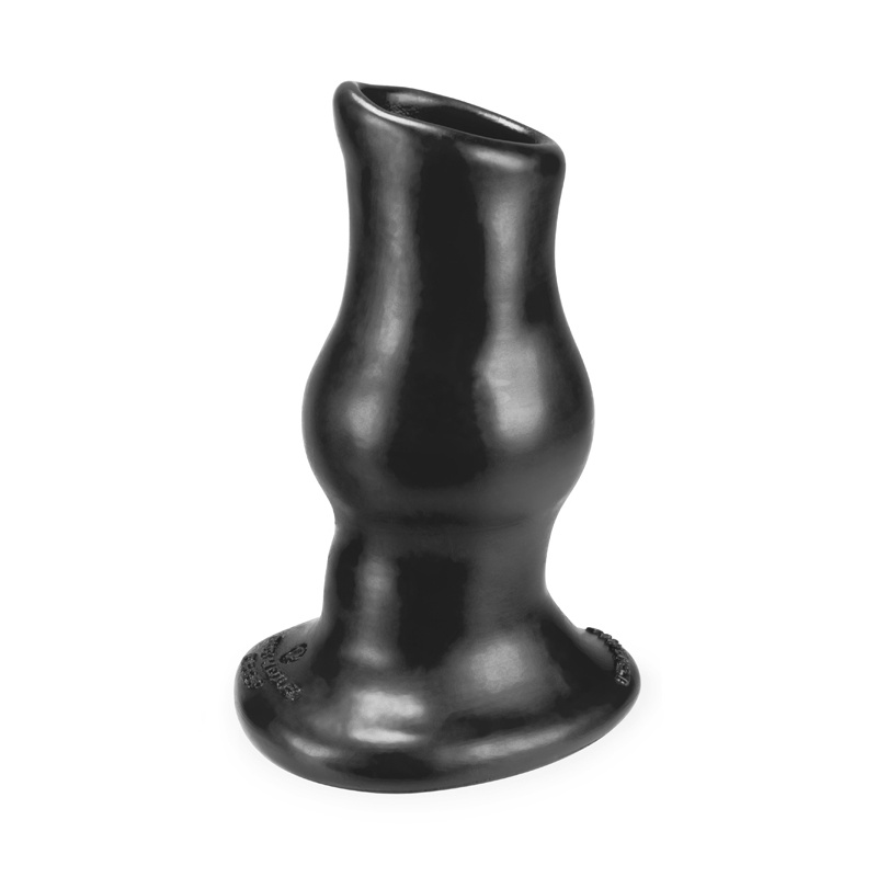 PigHole Deep Buttplug Noir 2 Tailles 23617