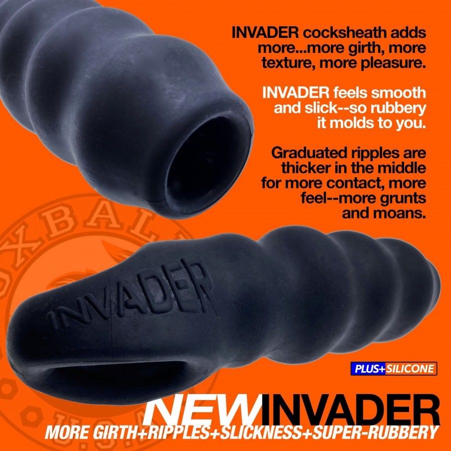 INVADER Cocksheat black 23770