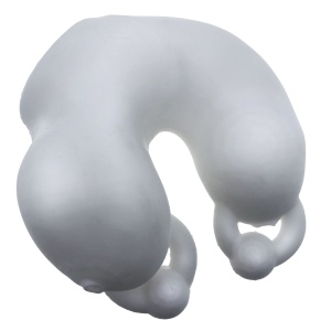 MEATLOCKER Full cover chastity White Ice 23793