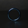 Cockring Edelstahl anodisiert 8 mm Blau 24923 1