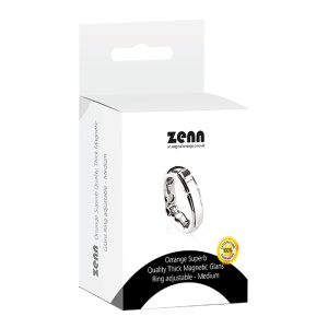 Thick Magnetic Glans Ring adjustable Medium 25106