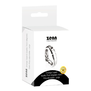 THICK MAGNETIC GLANS RING ADJUSTABLE LARGE 25107