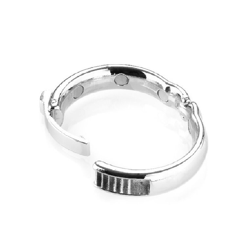 Thick Magnetic Glans Ring adjustable Medium 25109