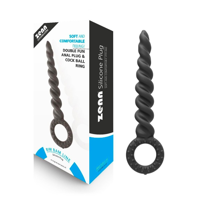 Analplug Twisted Silikon 25403