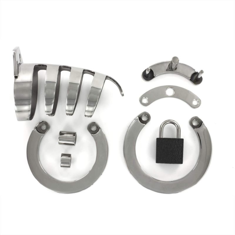 CLASSIC Cockcage Chasteté Acier 25494