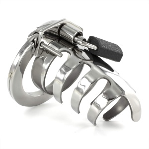 CLASSIC Cockcage Chasteté Acier 25495