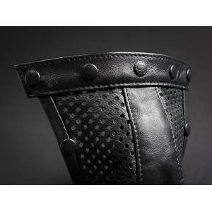 Perforated pouch solid front strip 26223