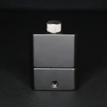 DARKLINE Doppel-Poppers-Inhalator, Schwarz, Lederband | Dark-Ink