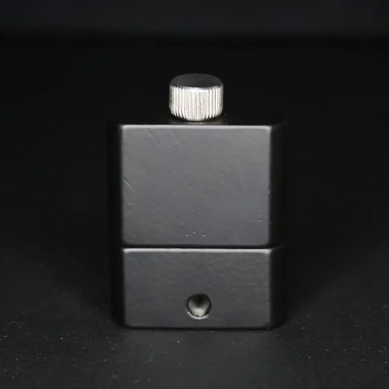DARKLINE Doppel-Poppers-Inhalator, Schwarz, Lederband | Dark-Ink
