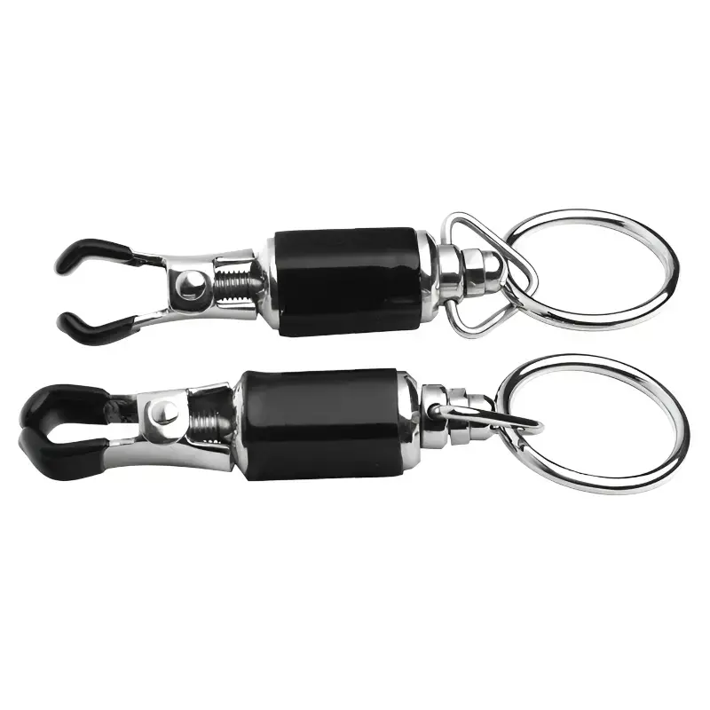 DARKLINE Barrel Nipple Clamps with Weight Ring | Dark-Ink