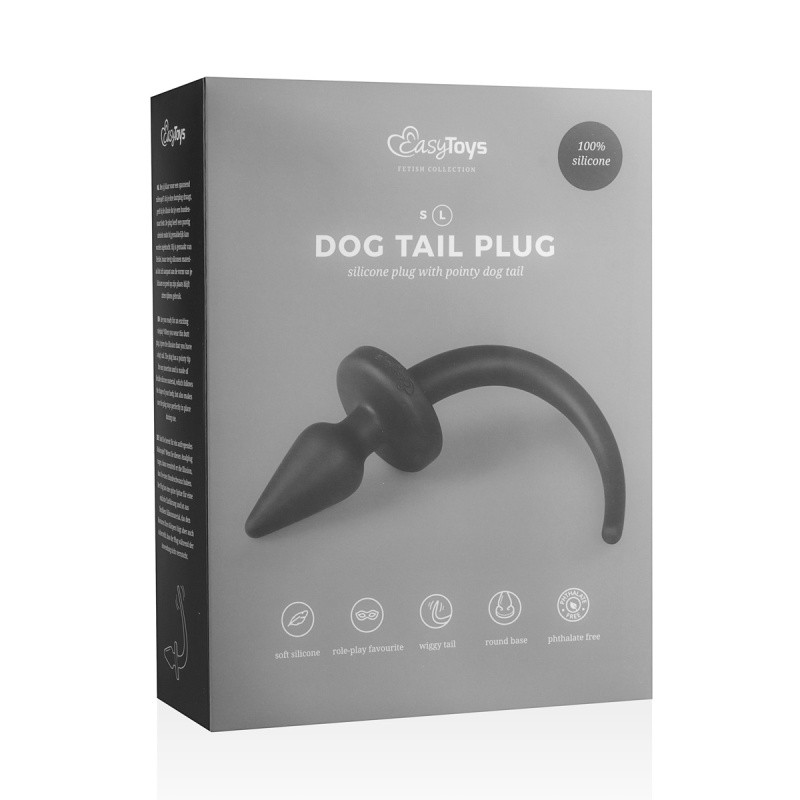 Dog Tail Plug Black 27453