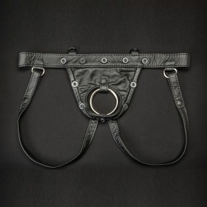 Leather Hidden Ring Jock 27900