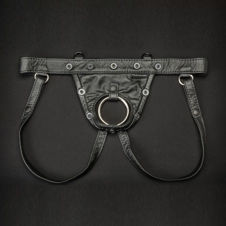 Leather Hidden Ring Jock 27900