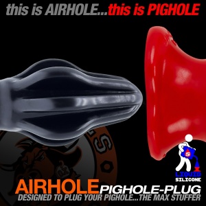 Plug AIRHOLE EGGPLANT finned 28175