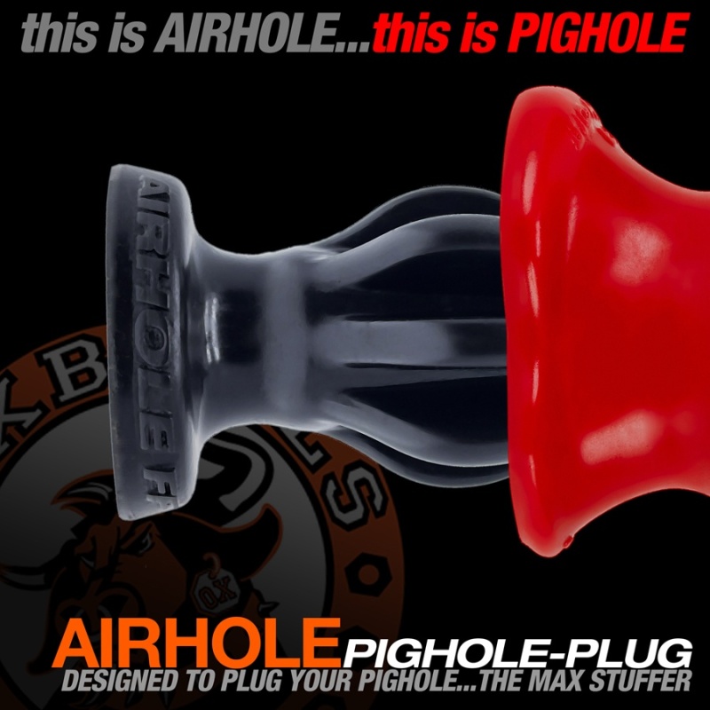 Plug AIRHOLE EGGPLANT finned 28176