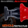 Plug AIRHOLE finned Red 28190 1