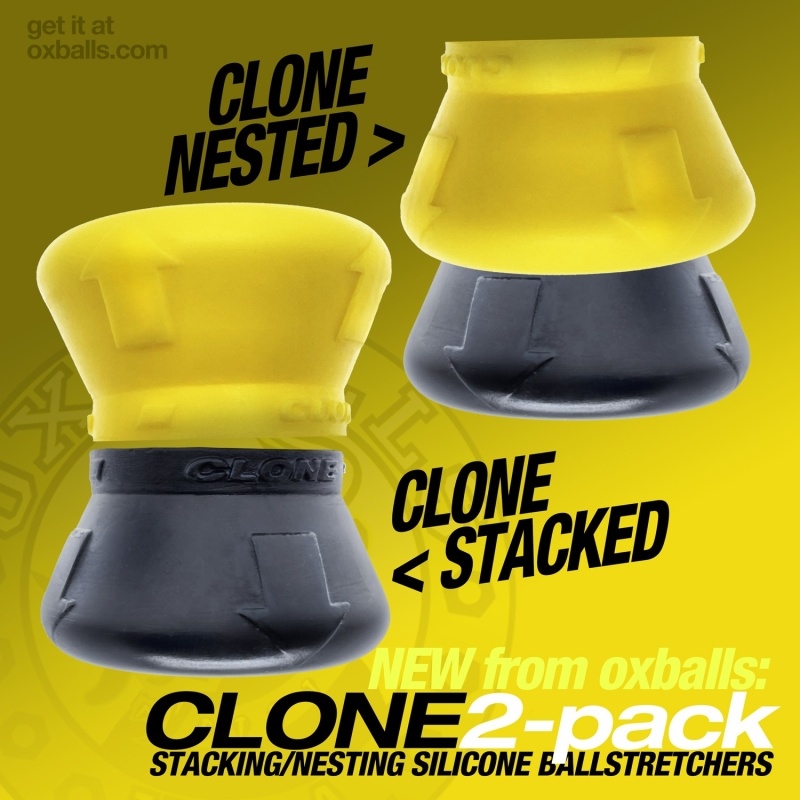 CLONE 2 Pack stacking-stretch ballstretchers 28204