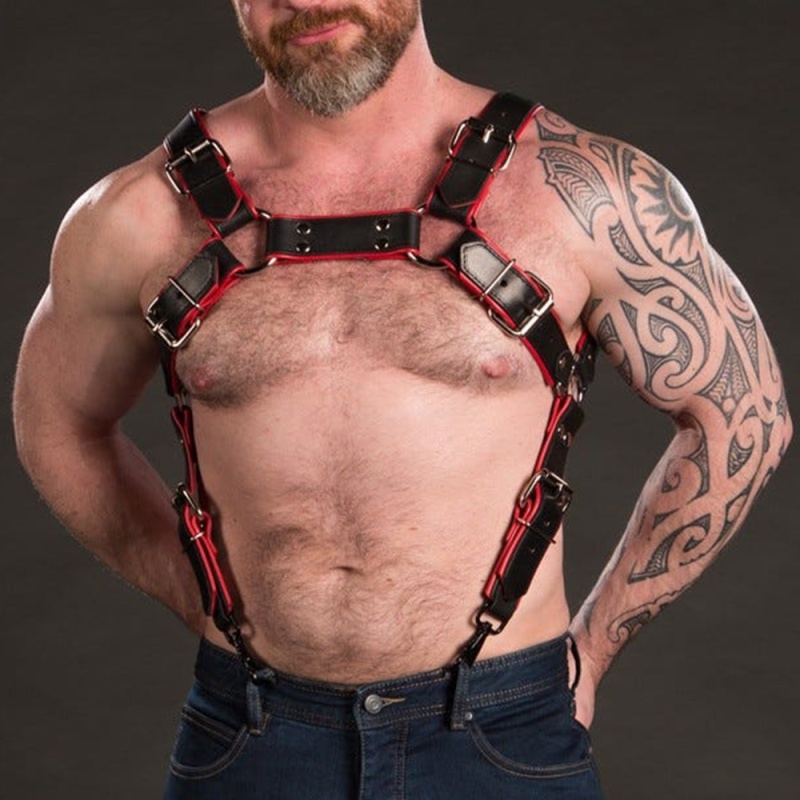 TROJAN Body Harness rojo 28708