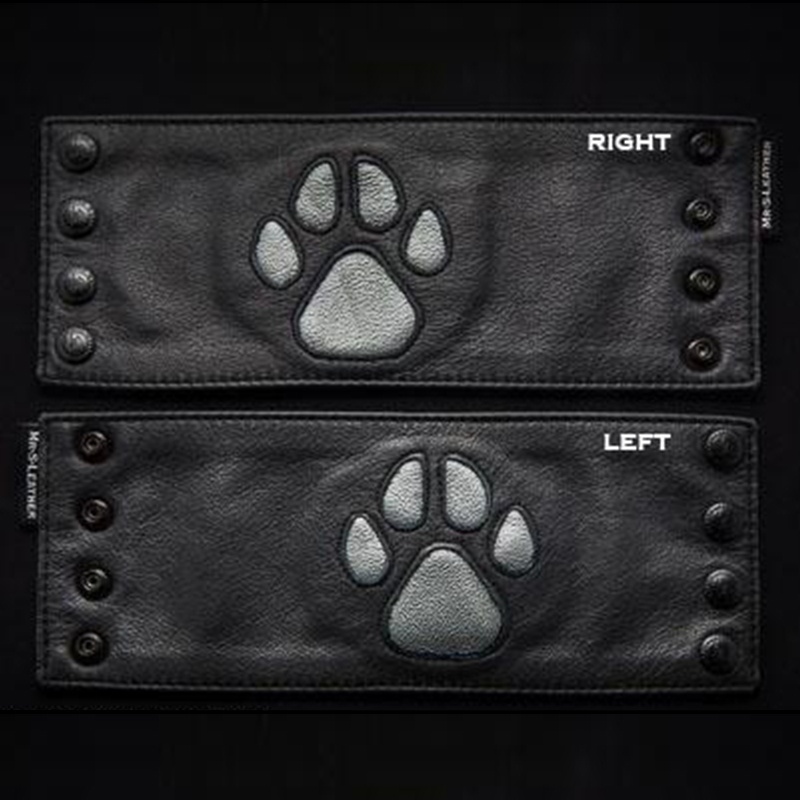 Paw leather gauntlet 28780
