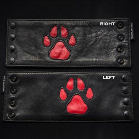 Paw brazalete de cuero 28782