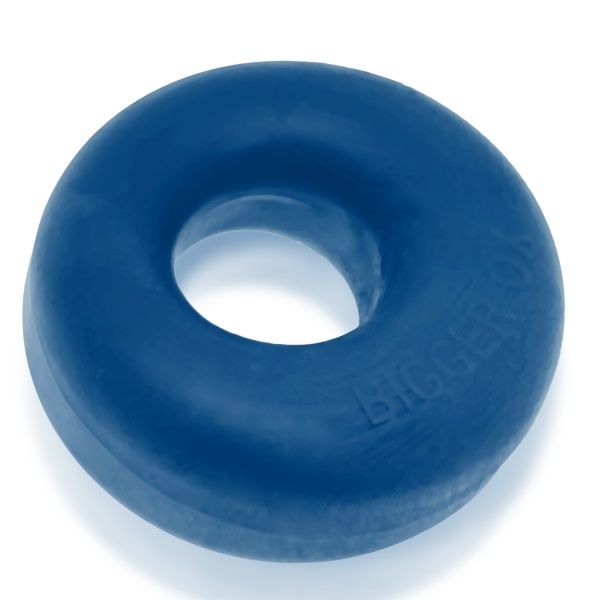 BIGGER OX Silicone Cockring Blue 29305