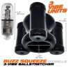 BUZZ SQUEEZE Vibrating black ballstretcher 29523 1