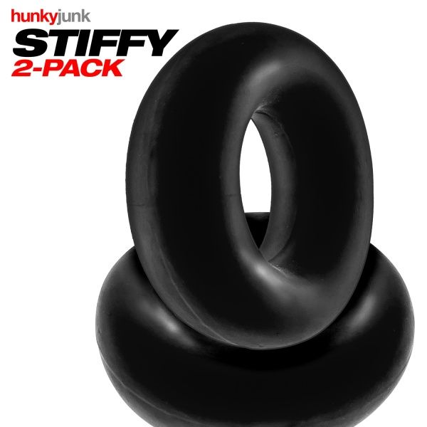 STIFFY bulge c-ring 2-pack negros 29535