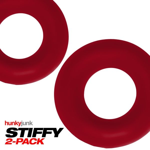 STIFFY bulge c-ring 2-pack rouges 29600