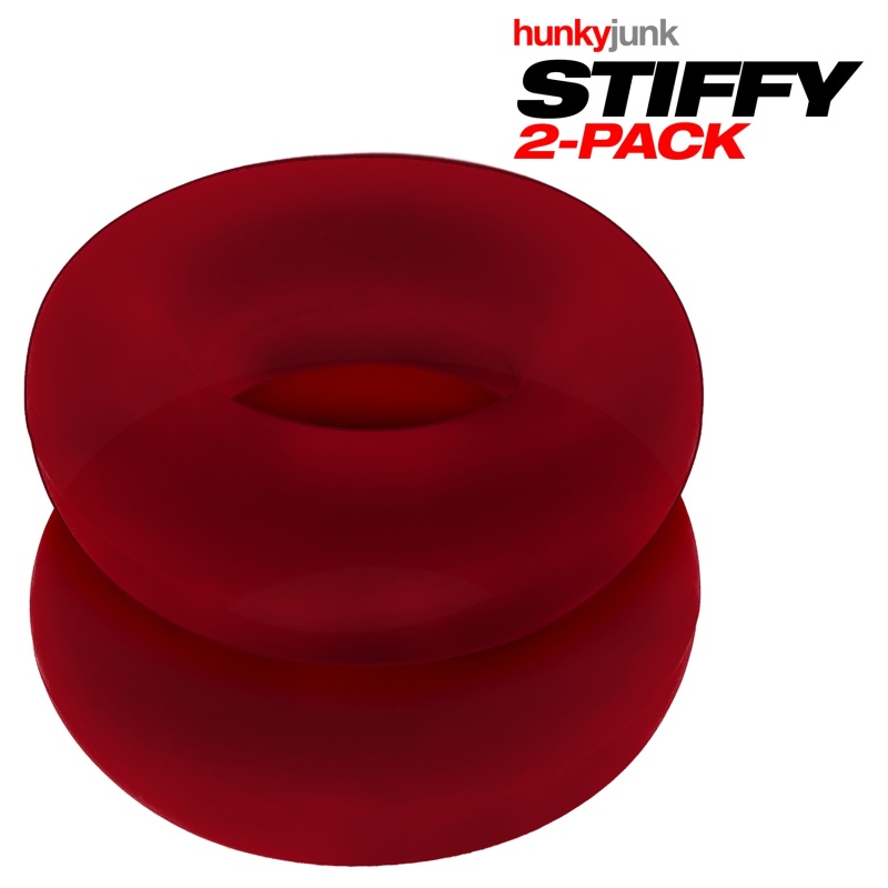 STIFFY bulge c-ring 2-pack red 29602