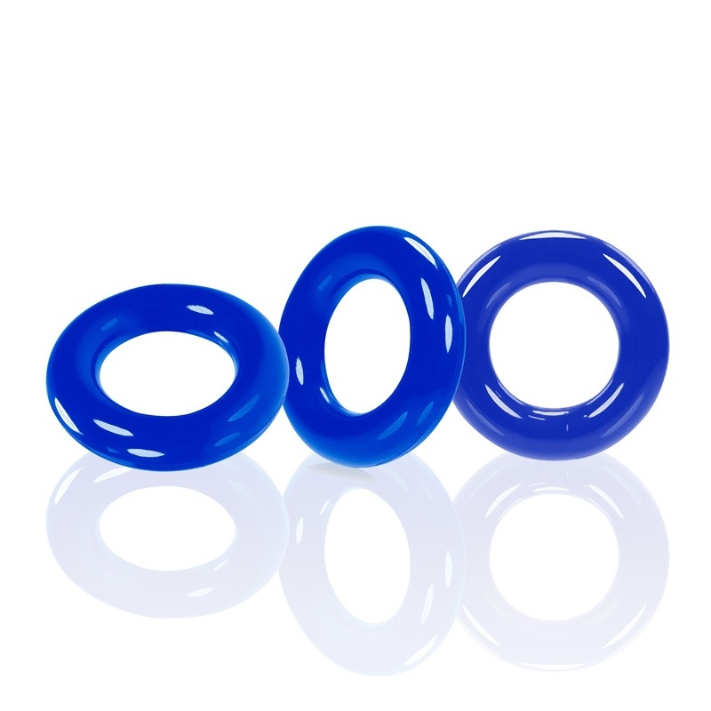 Willy Rings 3er-Pack Cockringe Blau 29622